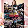 Angus Young Rock Guitar Blanket Camping Trip Soft And Comfortable Office Rest Blanket Bedroom Outdoor Plush Blanket