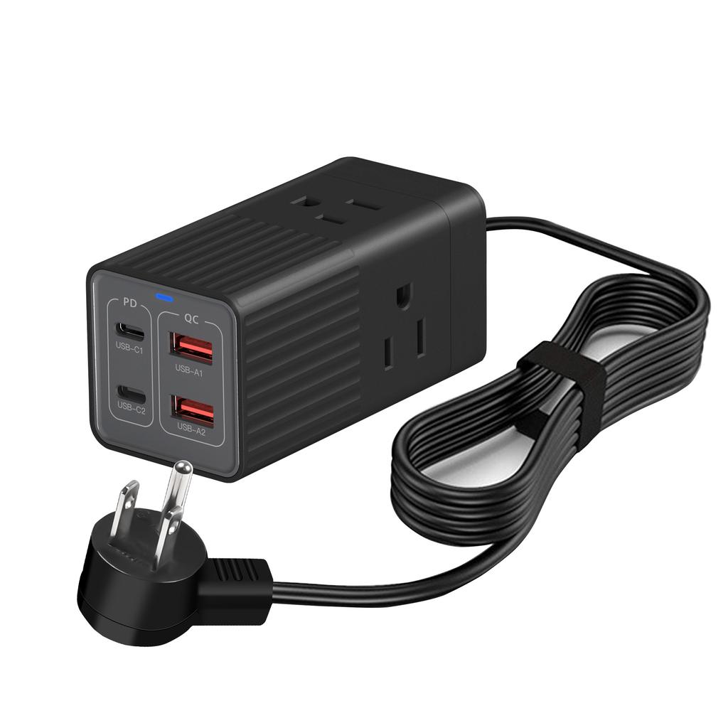 65W Gallium Nitride Charger Multi-port Full Protocol Applicable To Apple 16 Mobile Phone Samsung Tablet Laptop