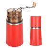4 In 1 Multifunctional Coffee Maker Coffee Grinding Cup Manual Bean Grinder Coffee SuppliesRed
