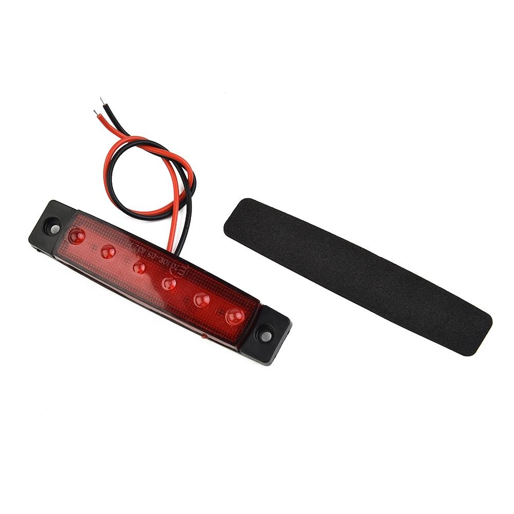 Stop 2x For Truck Mount Trailer Light Tail Brake Kits Dc Sealed Rv Red Bar Turn