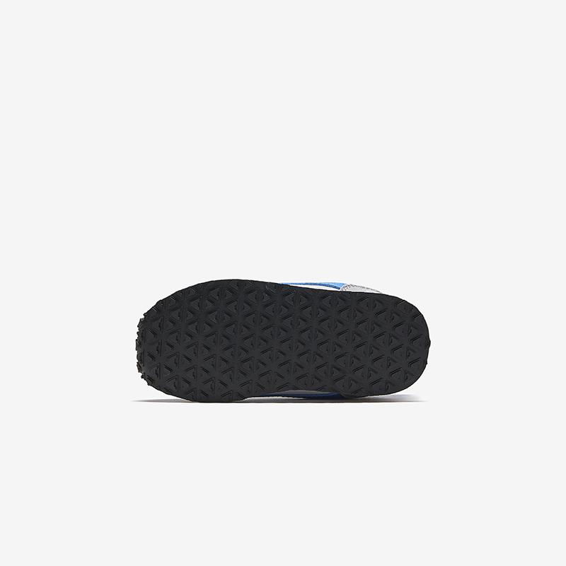 Anta Kids Synthetic Leather Trendy Non-Slip Lightweight Shock Absorbing Warm Low-Top Walking Shoes Baby shoes Gray Blue A12440093-1