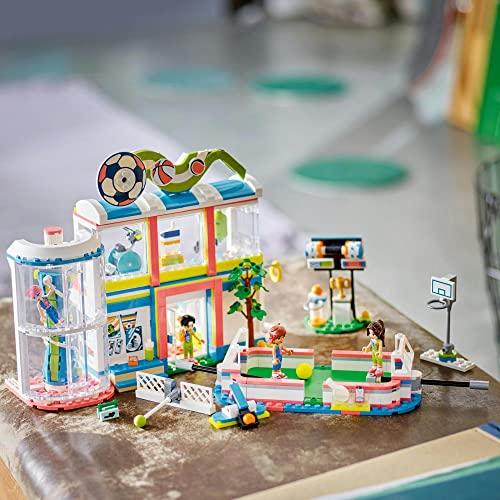 LEGO Friends Sports Center 41744, a Toy Block Gift for Girls Ages 8 and Up, Perfect for Building a City.