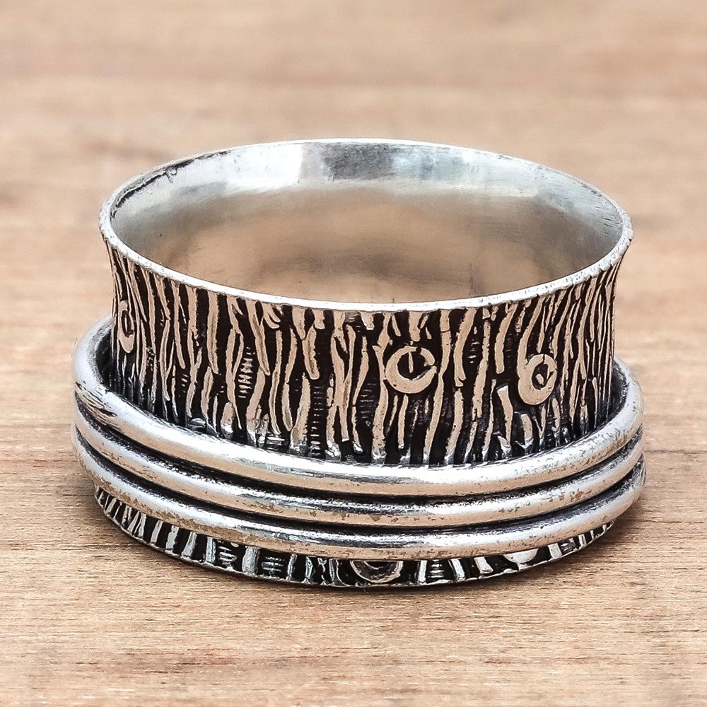 No Stone Gemstone Handmade Silver Jewelry  "8"