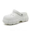 ZB slippers new summer outer wear thick-soled soft-soled two hole shoes increase height