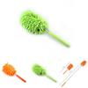 Stainless Steel Extendable Duster With Synthetic Fiber Head For Home Cleaning