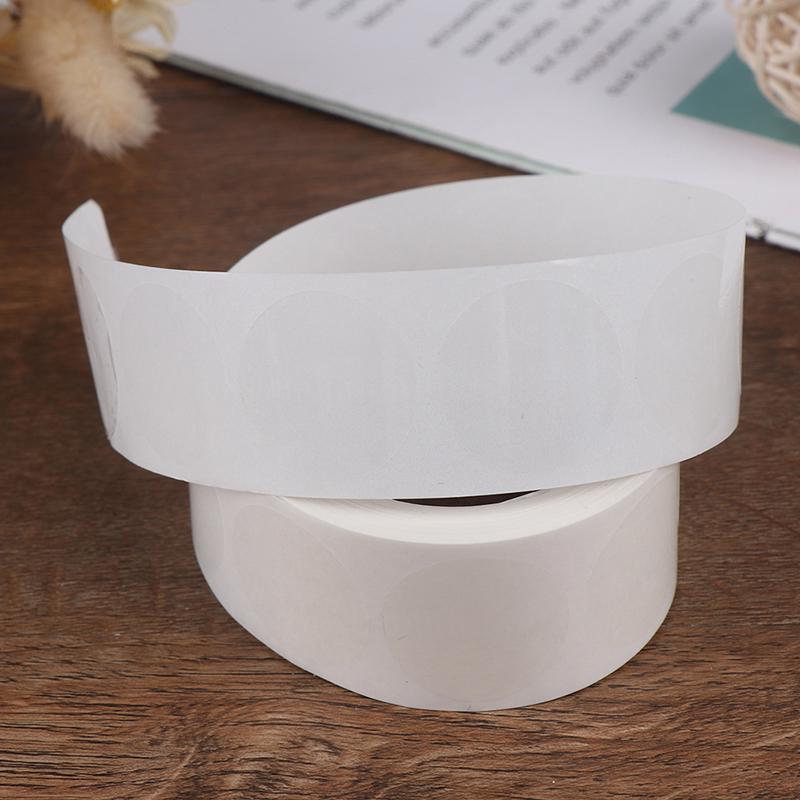 500 Buc/Rola Autocolant Transparent Scrapbooking Pentru Pachet Plic Sigilii Etichete Autocolant