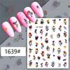 Nail Art Sticker Eye-catching Strong Stickiness Paper Colorful Fingernail Sticker DIY Nail Art