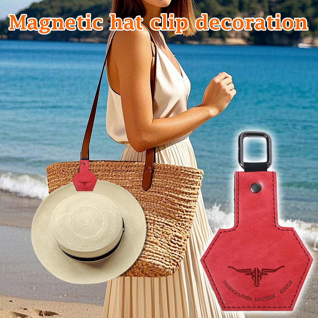Portable Travel Hat Clip Pouch — -Loss & Non-Marking