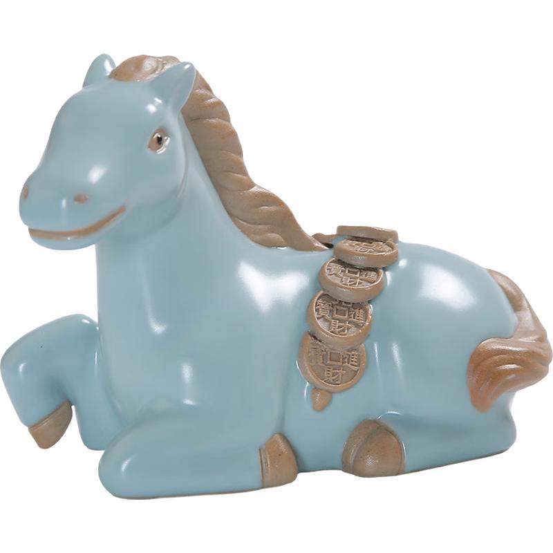 Jinyuxi Ru Kiln Tea Pet Ornaments