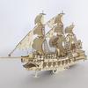 Diy Wooden Puzzle Ship: The Dutchman 3D Handcrafted Model The Perfect Gift Choice For Birthdays, Halloween, And Christmas