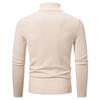 Men’s Plus Size Fleece Lined Half Zip Mock Neck Knit Sweater