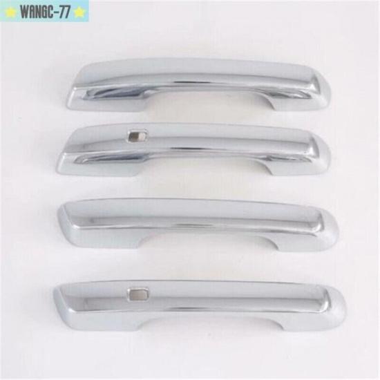 4X Chrome Side Exterior Door Handle Cover Trim For Hyundai Venue -