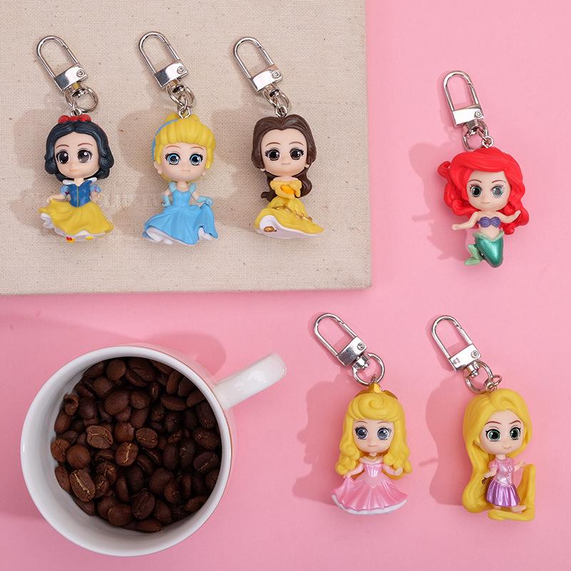 Creative Cute Cartoon Anime Princess Keychain Pendant - Couple & Student Gift