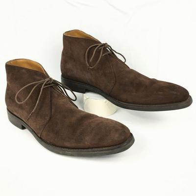 Finsbury Goodyear Welted Suede Leather Chukka Boots Dark Brown Size 11 29.5(USED)