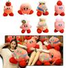 Adorably Soft 32 Cm Kirby Adventure Chef Strawberry Plush Dolls For Kids And Collectors