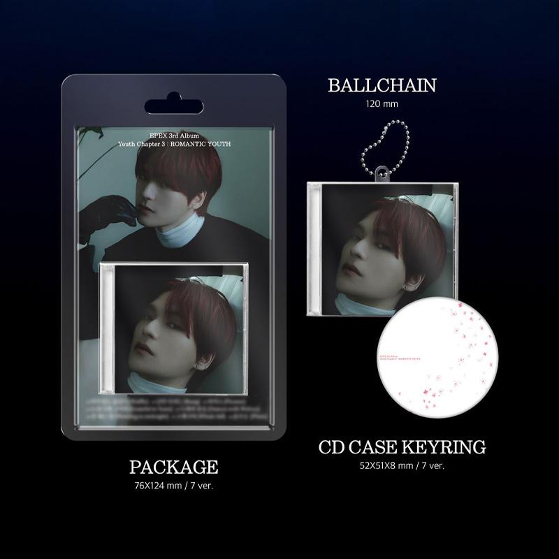 EPEX 3rd Full Album [Sohwa: Chapter 3 – Youth of Romance] (KEYRING Ver.)