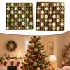 49pcs Mini Velvet Christmas Ball Ornaments With String For Homes Offices Schools Outdoor Spaces Christmas Ball Decoration
