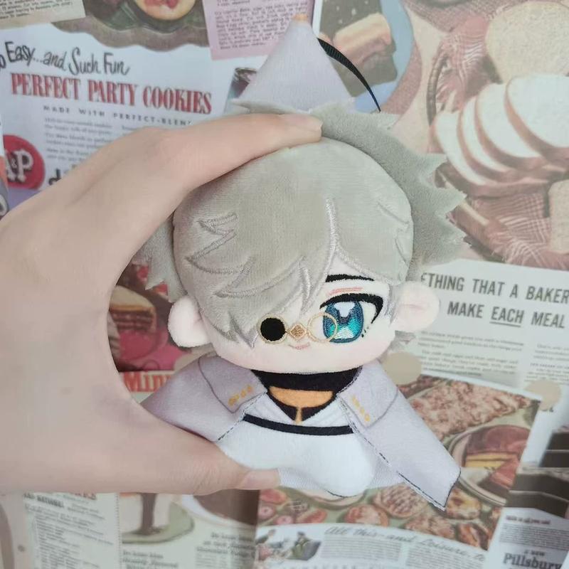 Anime Witch Hat Atelier Qifrey Plush Doll Pendant Mini Keychain Birthday Holiday Kifly Stuffed Toy Cute Gifts 10cm