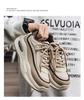 2025 Men's Trendy Breathable Casual Dad Shoes - Spring Thick-Soled Sports Style