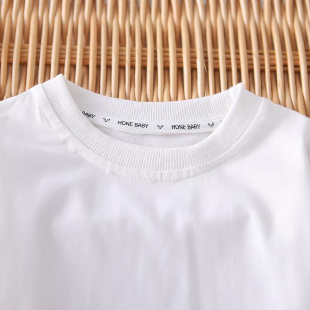 Uformelt langermet sett for barn, komfortable hverdagsantrekk