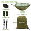 Outdoor Double Mosquito Net Hammock Camping Hanging Bed Swing Chair