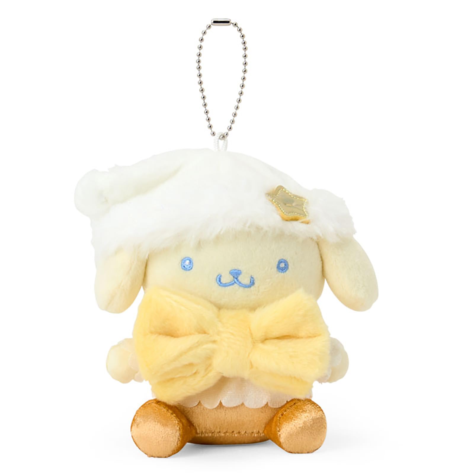 Sanrio Mascot Holder Ages 6 and 265811 (Sparkle Intertwiner) Pompompurin, Up,