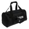 New Adidas Polyester Canvas Bag, Portable Gym Bag Small Size Unisex Black JE8343