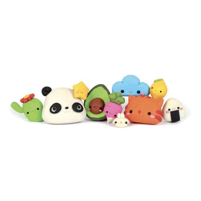 Jeu de Pâte à Modeler - Graine Creative - Patagom - 12 Couleurs - Gommes Personnalisées