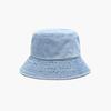 Men's and Women's Large Plain Washed Bucket Hat