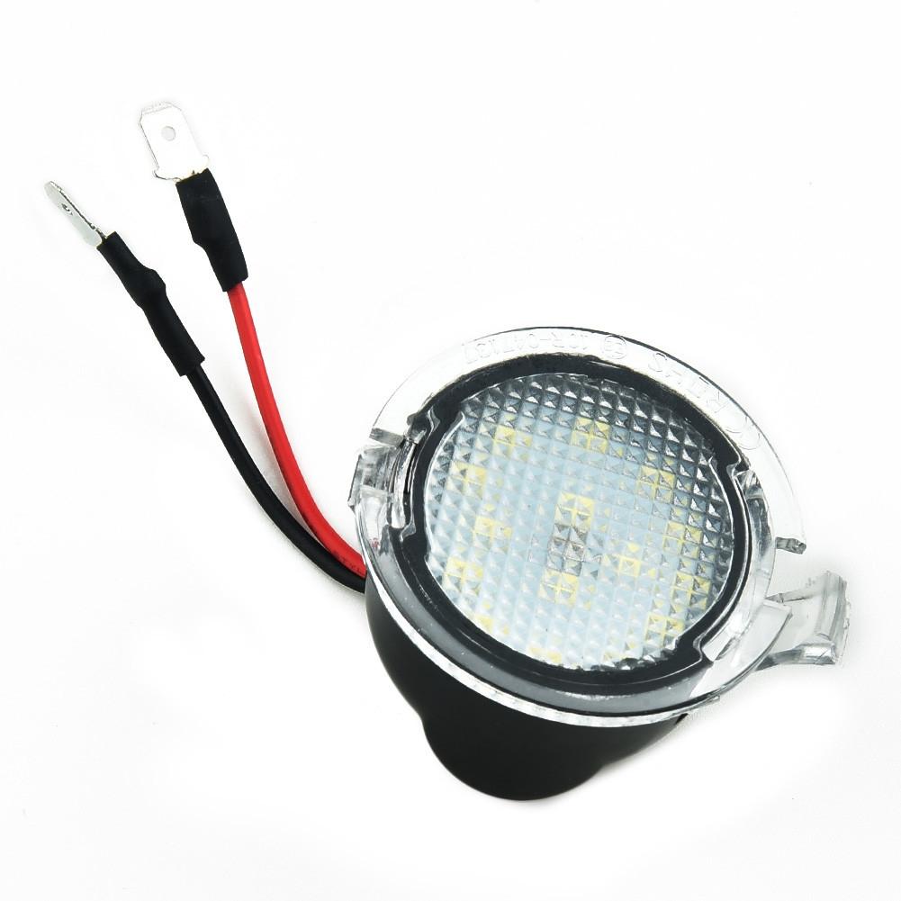 2pcs Side Mirror Lights Super Bright 18-LED Puddle For Ford F-150 6000K