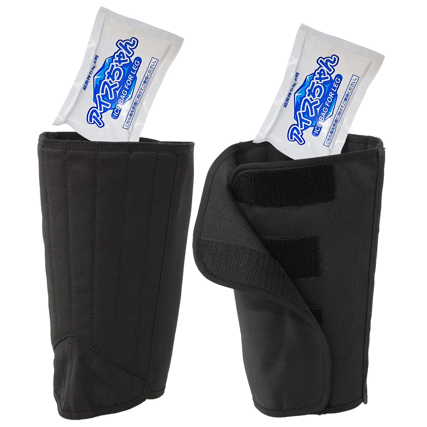 

[Sokaido] Heat and Cold Gaiters, Black, Large