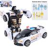 Children's Deformation Toy Car - One-Key Inertia Impact Puzzle Vehicle