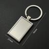 Custom Name Couple Keychain Anniversary Gift for Boyfriend Him Her Stainless Steel Key Ring Laser Engraved Sided Text Keyring