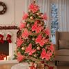 3D Texture Christmas Tree Butterfly Decoration Realistic Large Artificial Butterfly Pendant Simulated Artificial 3D Butterfly