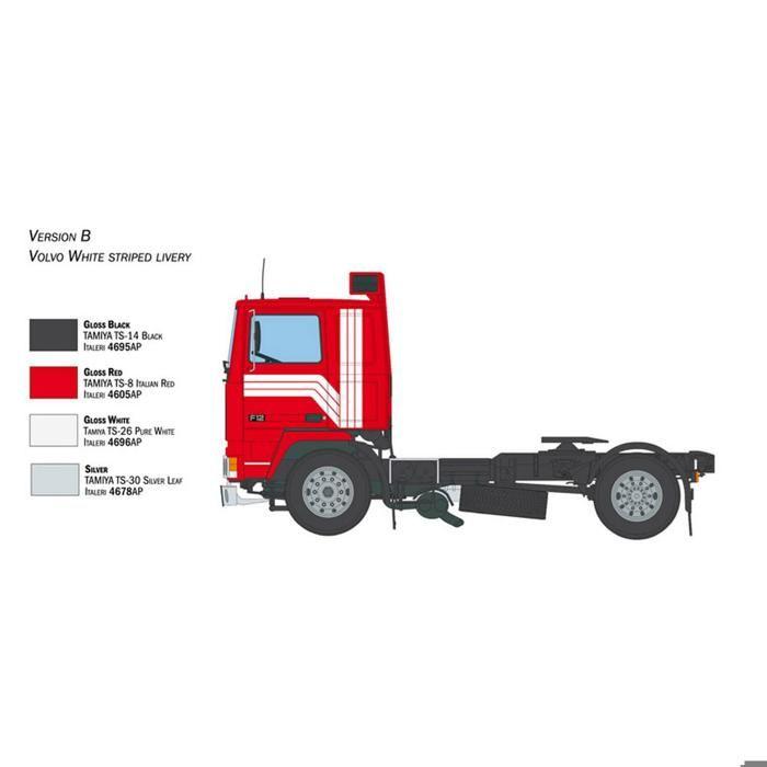 1/24 maquette à monter - VOLVO F12 INTERCOOLER - ITALERI - ITA3957