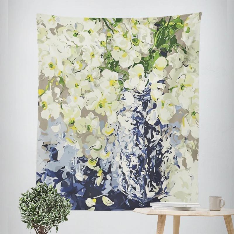 Oil Painting Landscape Beautiful Decorative Tapestry Home Wall Decoration Office Living Room Tapestry