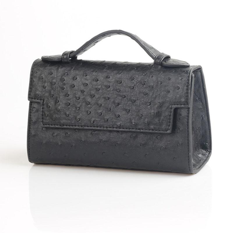 Nowe Damskie Torebki ze Wzorem Strusia Damski Modny Design Wieczorowa Torba na Imprezę Wysokiej Jakości Modny Gorący Portfel Kopertówka Torby