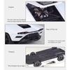 Welly 1/24 Lamborghini Countach LPI800-4 Alloy Miniature Car Diecast Metal Scale Car Model Collection Childrens Toy Vehicle Gift