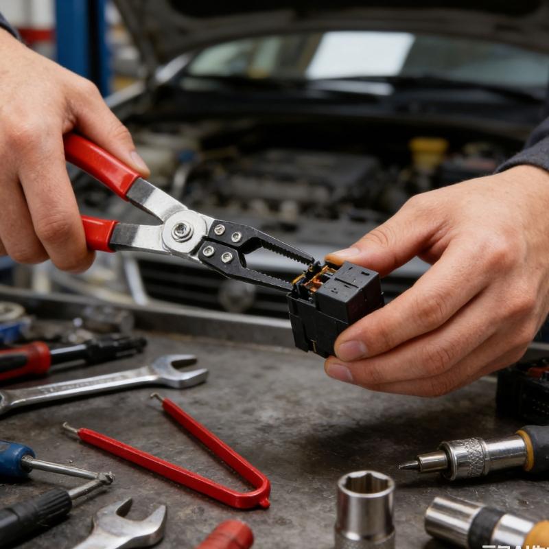 Professional Relays Fuses Puller Plier IC Extractor Tool Set For Car Fuses Removal With Ergonomic Grip Steel Construction