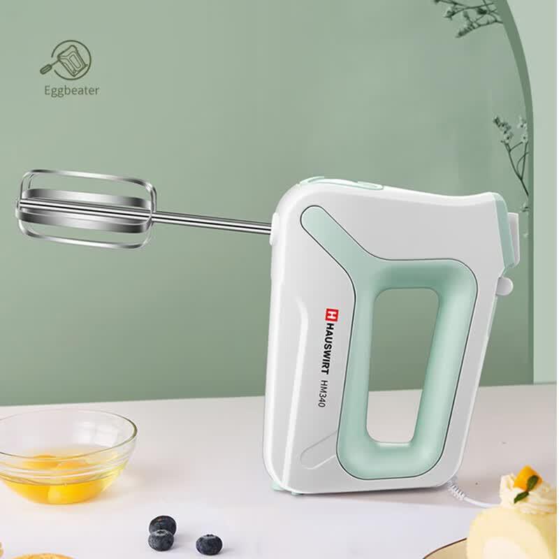 HYSEN HM340 High-Power Handheld Electric Whisk CN plug (adapter included)