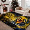 1PC rug Club Vill-arreal Crest Design Carpet, Chair Rug,Area Rug for Office Bedroom living rooms bedroom, Doormat decor Christmas fan gifts