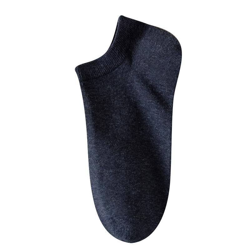 Herremote Sommer Nye Sokker med Lavt Snitt i Ren Bomull med Deodorant