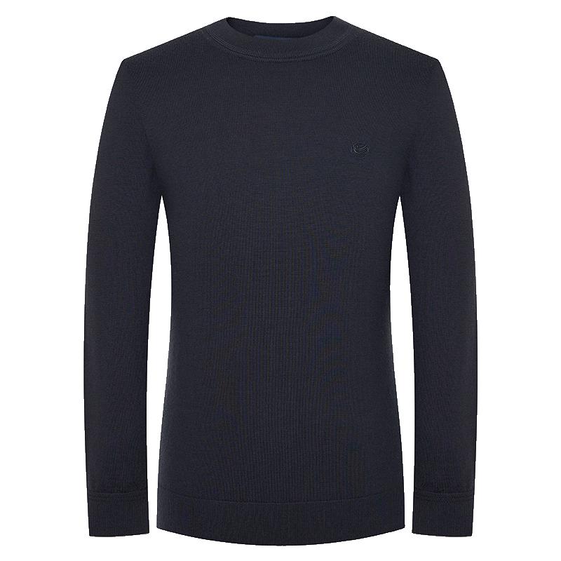

Baoxiniao Men s Round Neck 100% Wool Sweater EBY243001U L 48