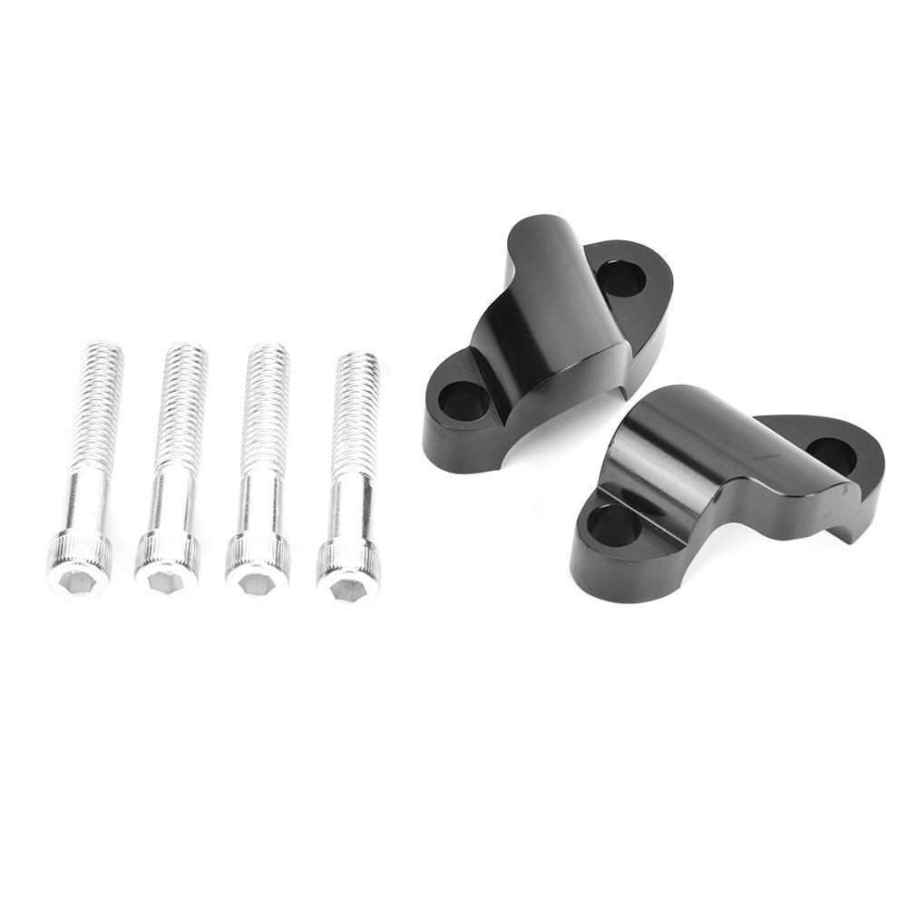 

Aluminum Motorcycle Handlebar Riser Height Adapter Fits for Forty Eight XL1200X Black