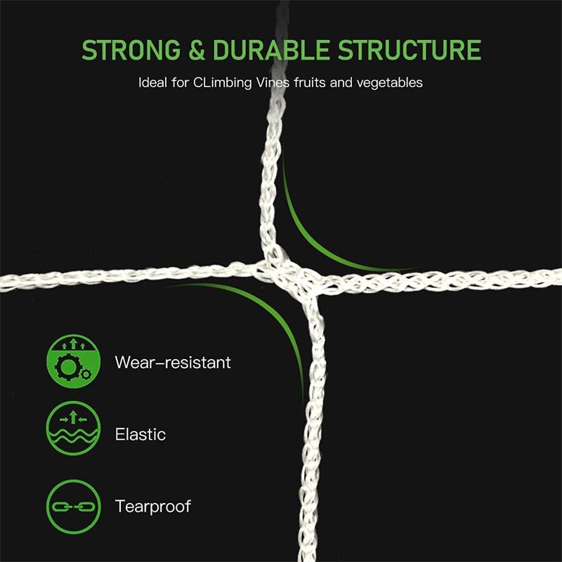 1 Pack Trellis Netting, Heavy-Duty Garden Plant Trellis Netting for Climbing Plants, Outdoor Indoor Grow Net for Beans Tomatoes