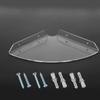 Bathroom Corner Shelf Clear Shower Rack Corner Punching Shower Organiser Acrylic Shower Shelves Wall Mounted Bath Shelf