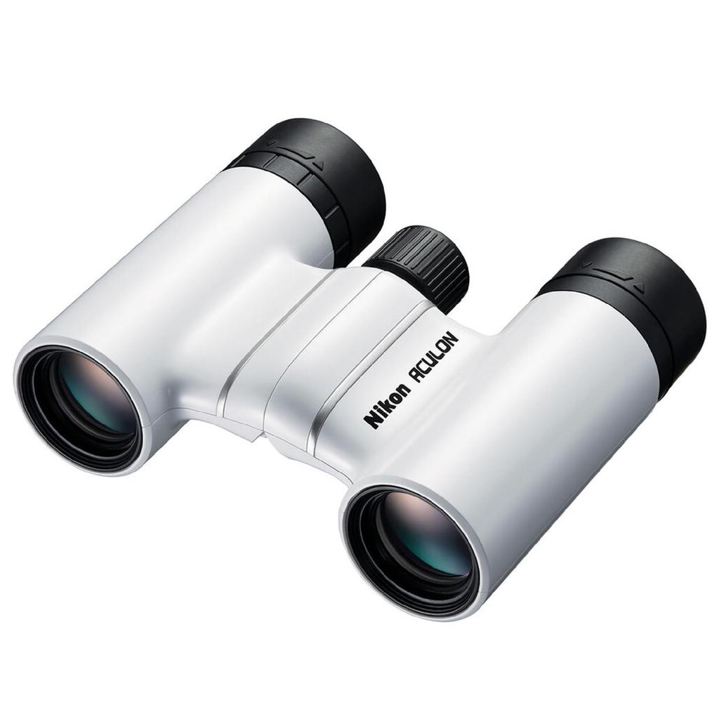 Nikon Aculon T02 8x21 Roof Prism 8x21 ACULON ACT028X21WH Binoculars, Type, Aperture, White,