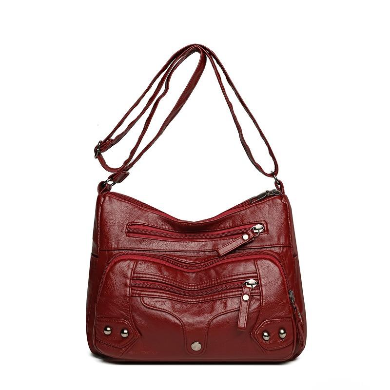 Vintage Versatile Large Capacity Casual Shoulder Bag