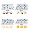 Fruit Shape Bento Cake Silicone Mold Silicone Material Dessert Making Chocolate Mousse Mould Gypsum Making Pudding Mold