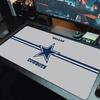 Dallas Cowboys Mauspad Großes Gaming-Tischkissen Rutschfestes Laptop-Tablet Großes Mauspadd XXL-Matte Mini-PC-Spielmatte Mit Verriegelungskante